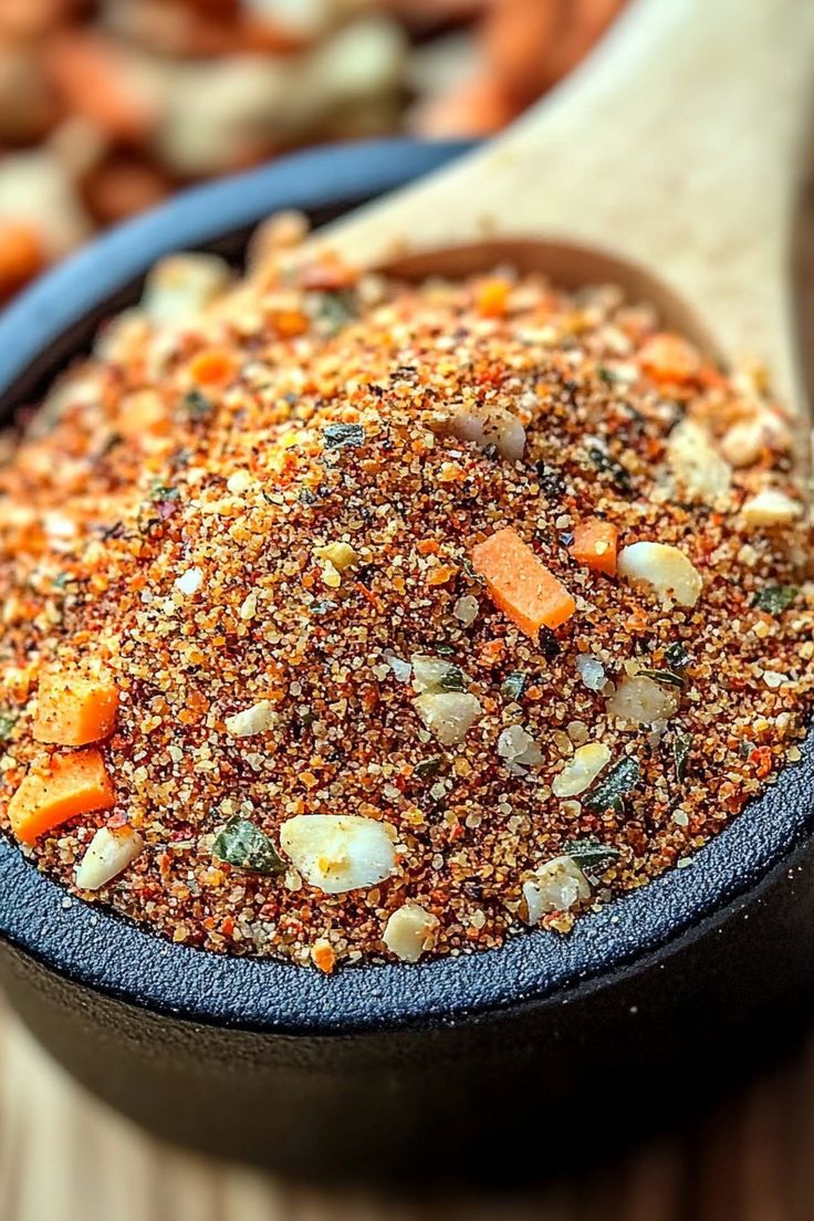 Seasoning blend close-up